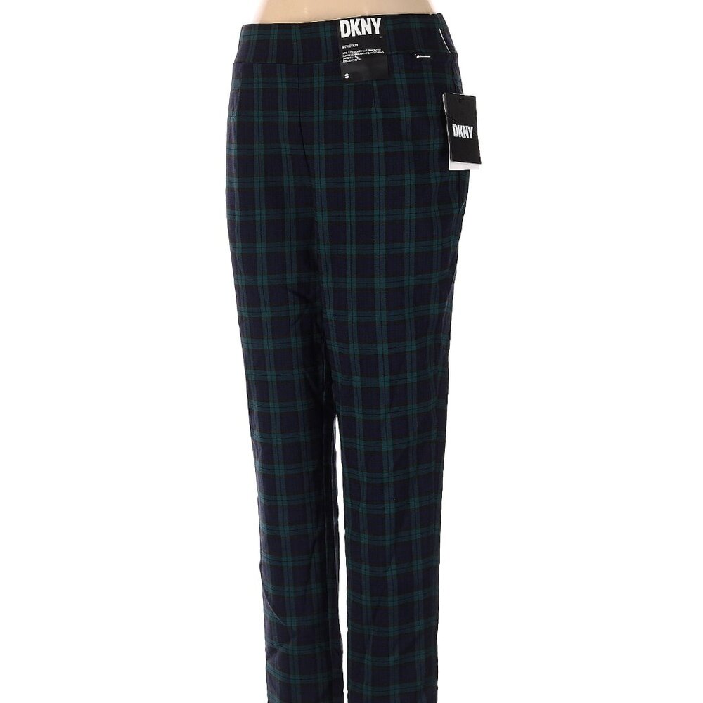 NWT DKNY Classic plaid preppy pants, size Medium
